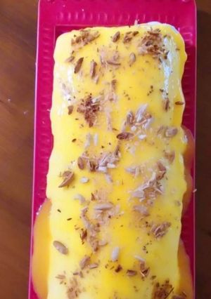 Foto de Torta Merengada com Doce de Ovos e Amêndoa