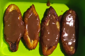 Cara Gampang Menyiapkan Pisang Vla Coklat Milo Ekonomis Untuk Jualan