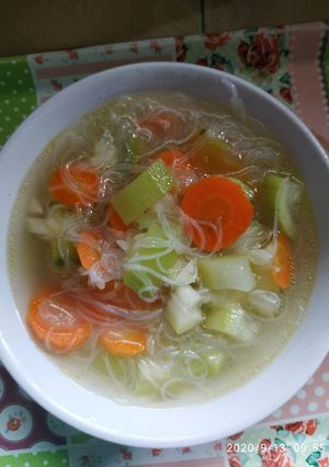 Foto resep Sop bening labu air