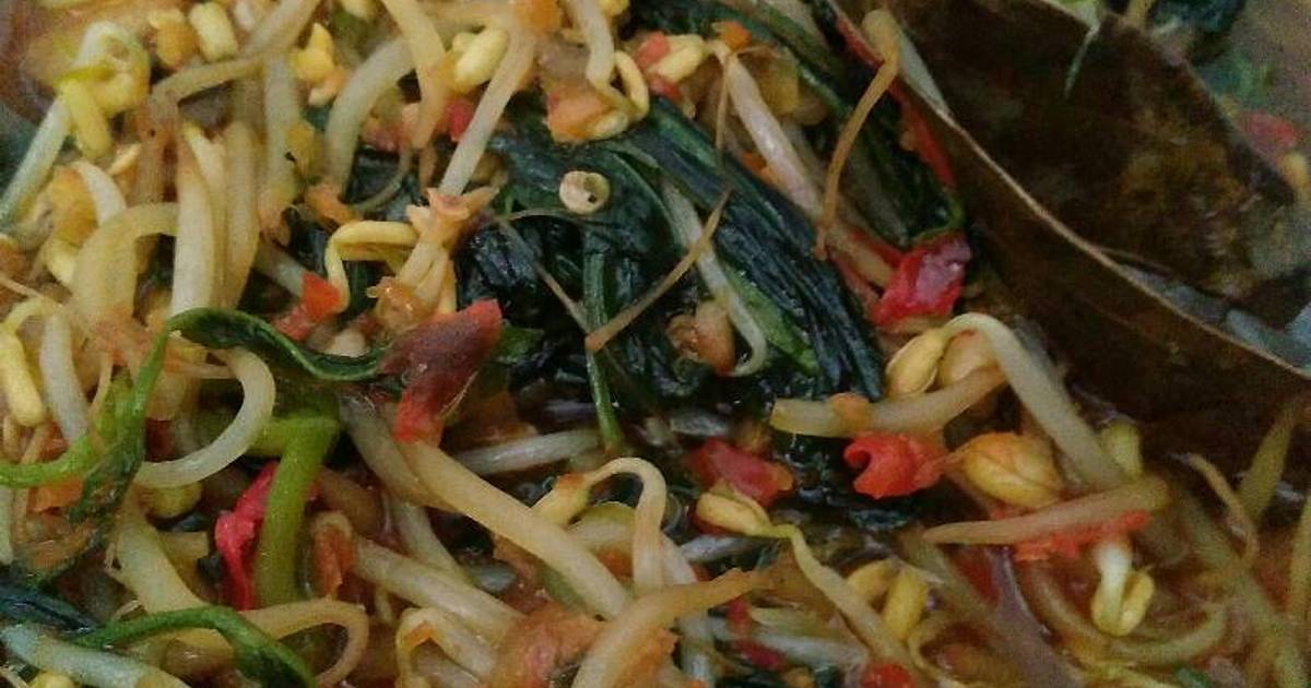 Resep Tumis Kangkung Kecambah oleh AYU Cookpad