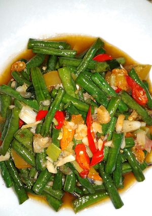 Foto resep Tumis kacang simple bangeeeett