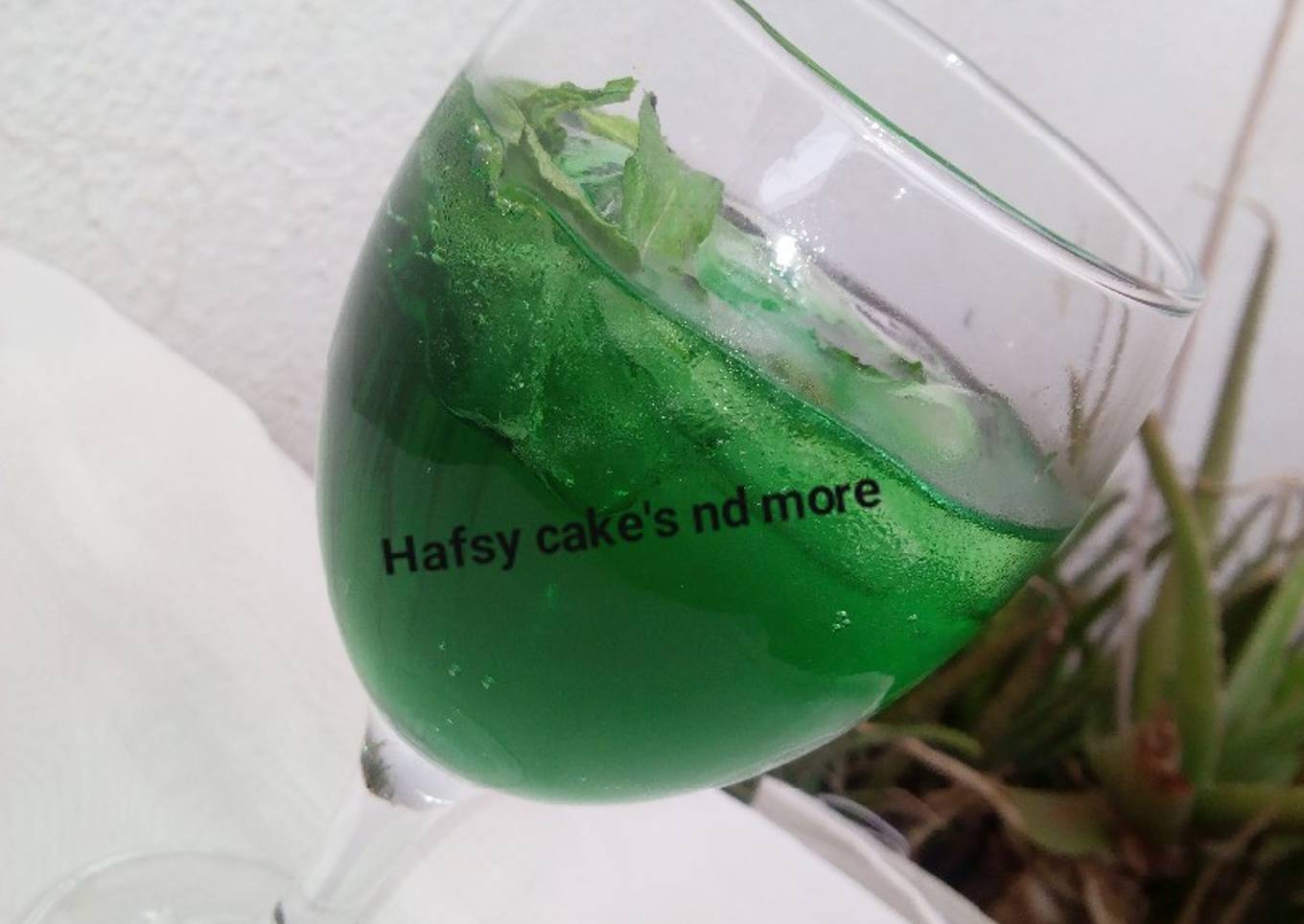 Mint mocktail