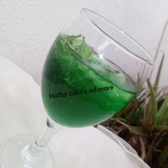 Mint mocktail A picture of Mint mocktail.