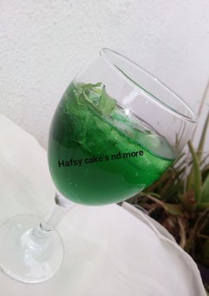 A picture of Mint mocktail.