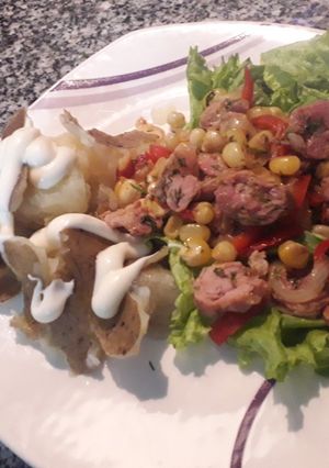 Una foto de Longaniza de cerdo ranchera