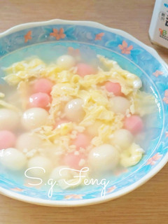 甜酒釀小湯圓 的食譜成品照片