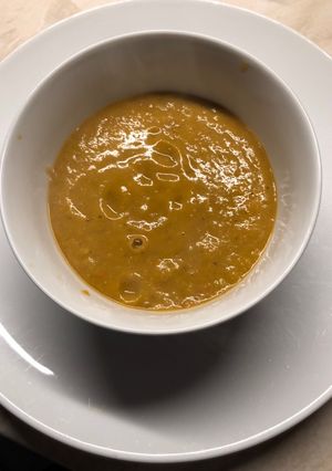 A picture of Home made soup!.
