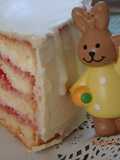 Húsvéti epres fehércsokoládés torta