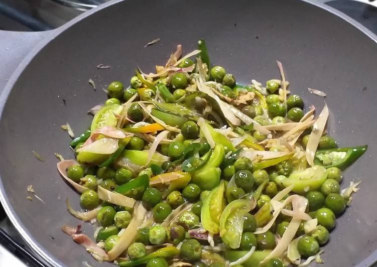 Terung pipit/tekokak tumis kecombrang