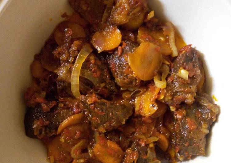 Recipe of Appetizing Carrot and Beef source🍲 Cooking Basics for Newbies