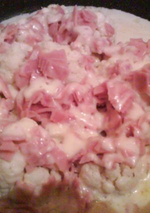 Una foto de Coliflor gratinada