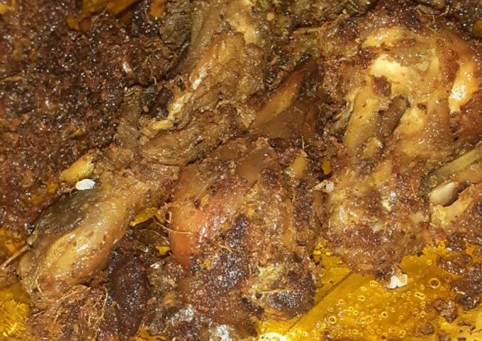 Ayam Goreng Serundeng simple