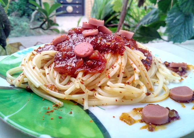 Ternyata ini loh! Resep mudah bikin Spagetthi saus bolognese la Fonte ala anak kos dijamin sedap