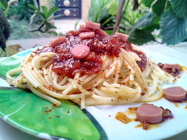 Ternyata ini loh! Resep mudah bikin Spagetthi saus bolognese la Fonte ala anak kos dijamin sedap