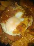Bifecitos de cerdo a la portuguesa con yapa..