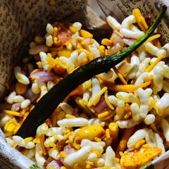 A picture of Bhel (Odisha style).