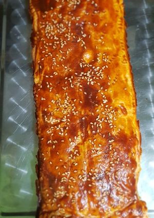 Una foto de Hojaldre agridulce