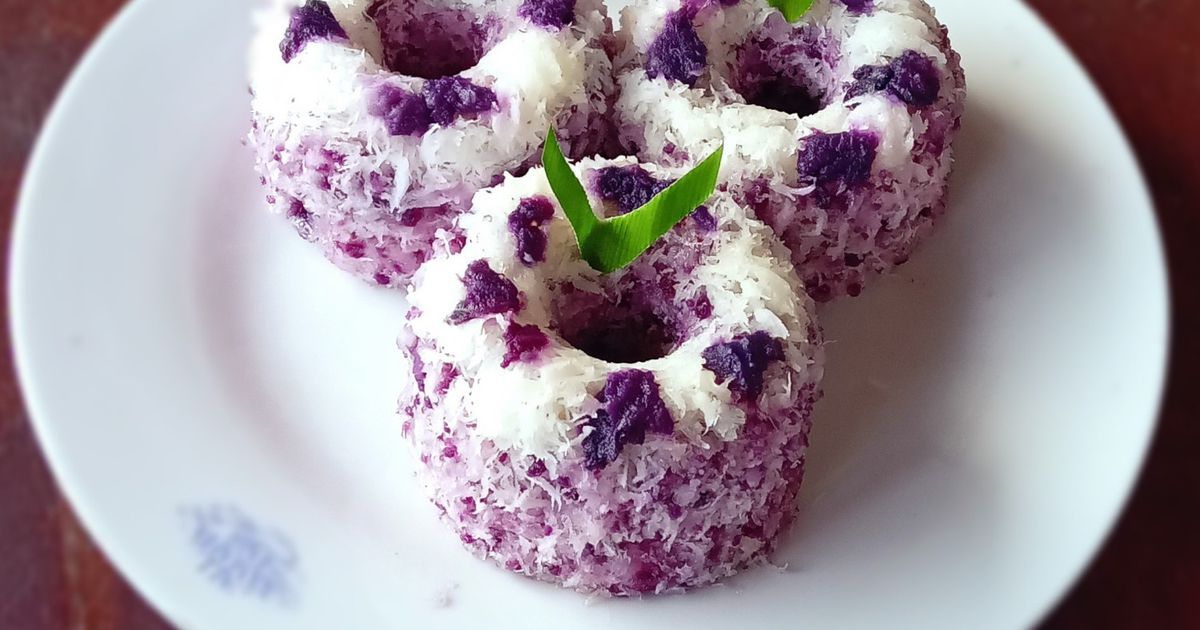 Resep Awuk Awuk Ubi Ungu oleh nurhasanah_56 - Cookpad