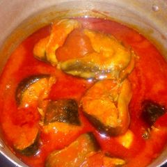 A picture of Fresh Catfish soup..good with ewedu plus swallow or white rice.