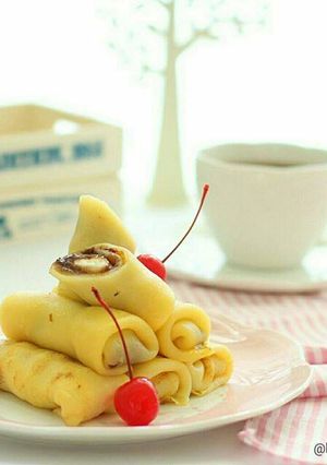 Foto resep Dadar Gulung Pisang Coklat