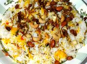 A picture of basmati pulao
