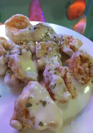 Foto resep Cumi Goreng Tepung Saus Mayonaise