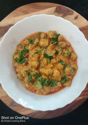 A picture of CREAMY SOYA CURRY...