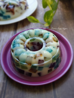 Foto resep Puding Mozaik