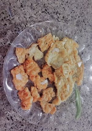عکسی از دستور صبحانه خوشمزه و ترد😋🍳