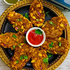 A picture of Millets Veggies Fritters for Kids.
