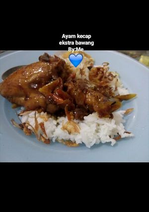 Foto resep 3. Ayam kecap by me (simple)