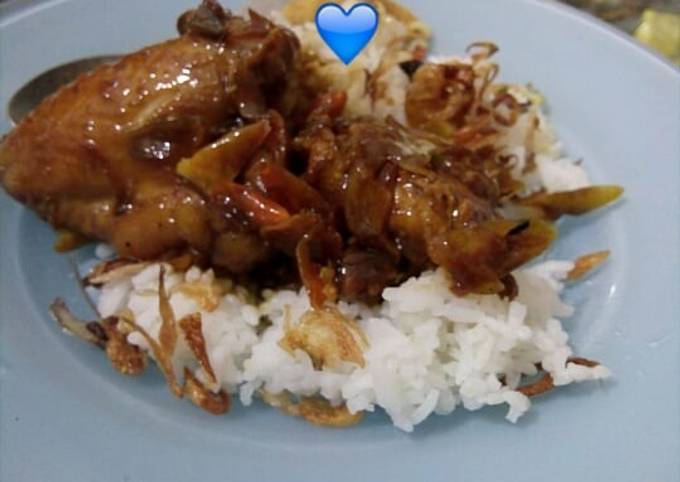 3. Ayam kecap by me (simple)