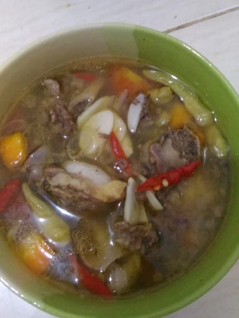 Langkah Mudah untuk Menyiapkan Resep Asem asem balungan #FestifalResepAsia#Indonesia#Daging Sapi yang Sempurna