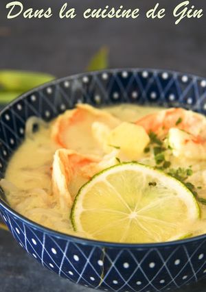 Une photo de Bouillon Thaï à ma façon