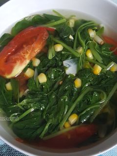 Foto resep Sayur Bayam Bening