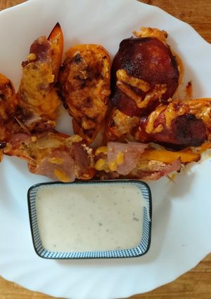 A picture of My mini peppers party platter.