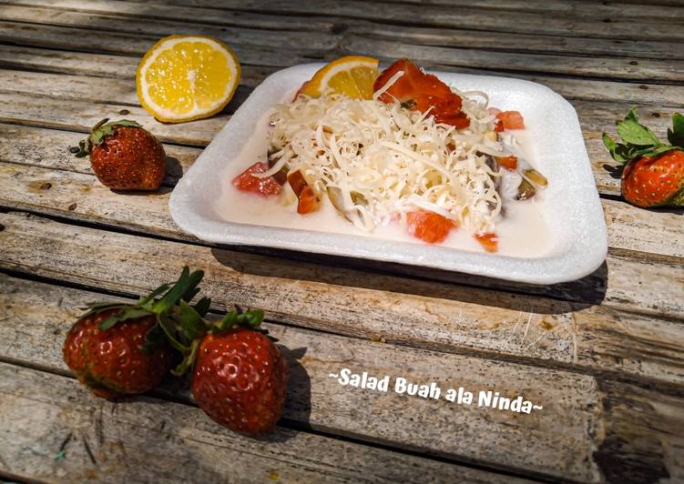 Resep Salad Buah Sehat Tanpa SKM, Menggugah Selera