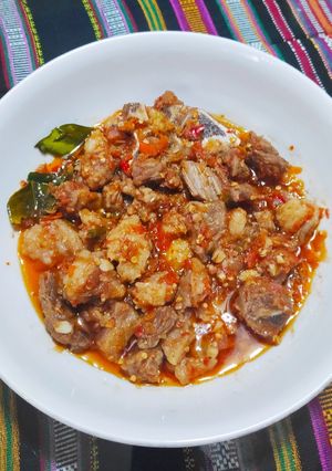 Foto resep 14. Oseng Daging Mercon