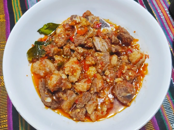 Langkah Gampang Menyiapkan Resep 14. Oseng Daging Mercon yang Bisa Manjain Lidah