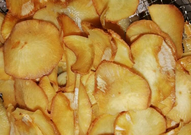 Recipe of Homemade Cassava Crisps