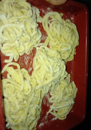 Foto resep Mie ayam tanpa mesin