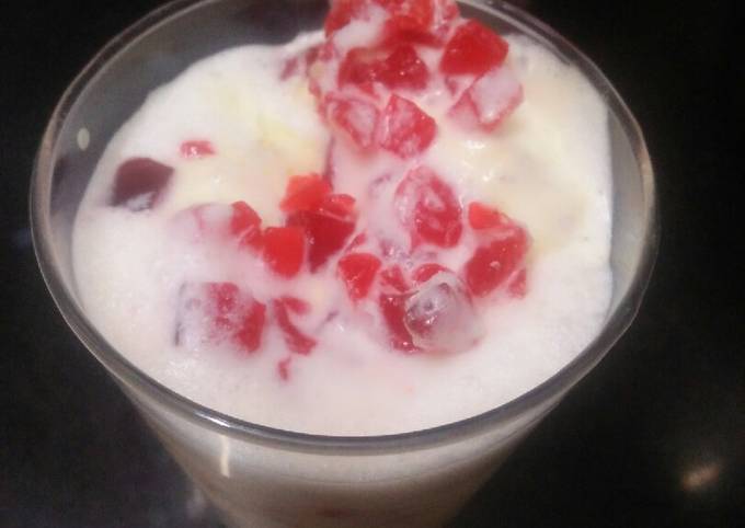 How to Prepare Perfect Ice creme milk shake