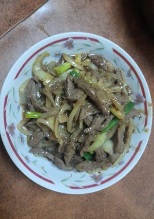 黑胡椒牛柳 的食譜成品照片