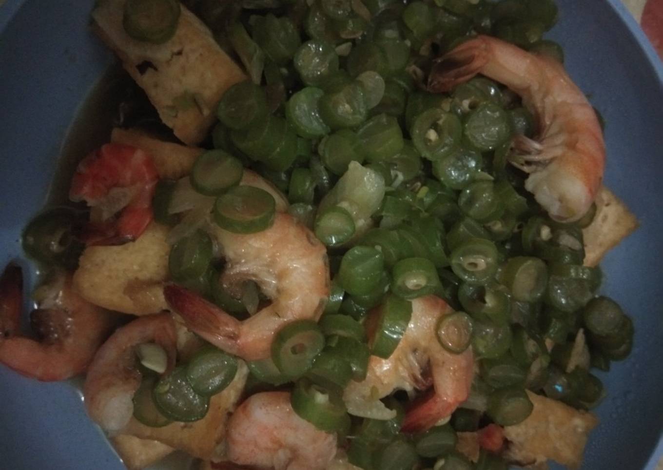 Oseng Buncis Tahu Udang #mpasi