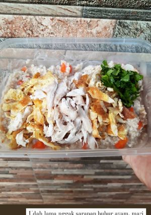 Foto resep Bubur Ayam Oatmeal