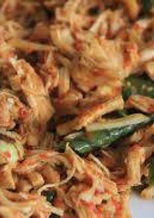 Foto resep Ayam Suwir Bumbu Bali