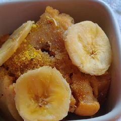 A picture of Banana Halwa.
