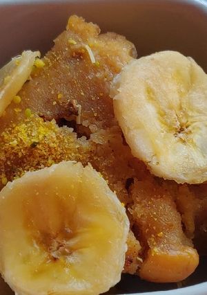 A picture of Banana Halwa.