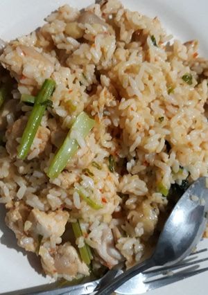 Foto resep Nasgor sambal merah