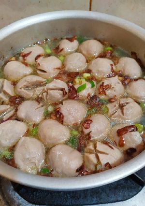 Foto resep Bakso kuah ala abang²
